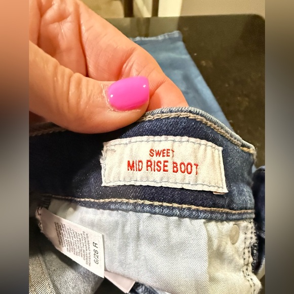 Lucky Brand Light Blue Sweet Mid-Rise Boot - Picture 7 of 7